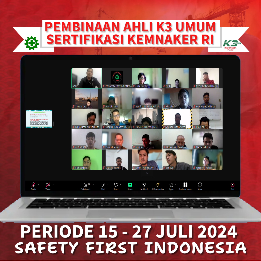 Ahli K3 Umum Online Training 