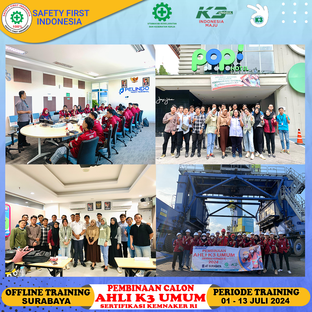 AHLI K3 UMUM OFFLINE TRAINING SURABAYA