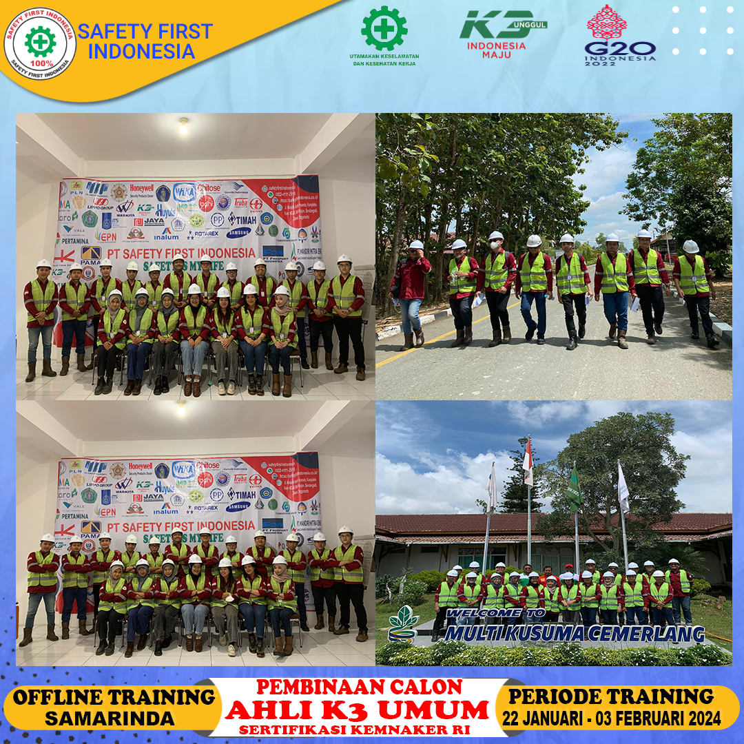 AHLI K3 UMUM OFFLINE TRAINING SAMARINDA